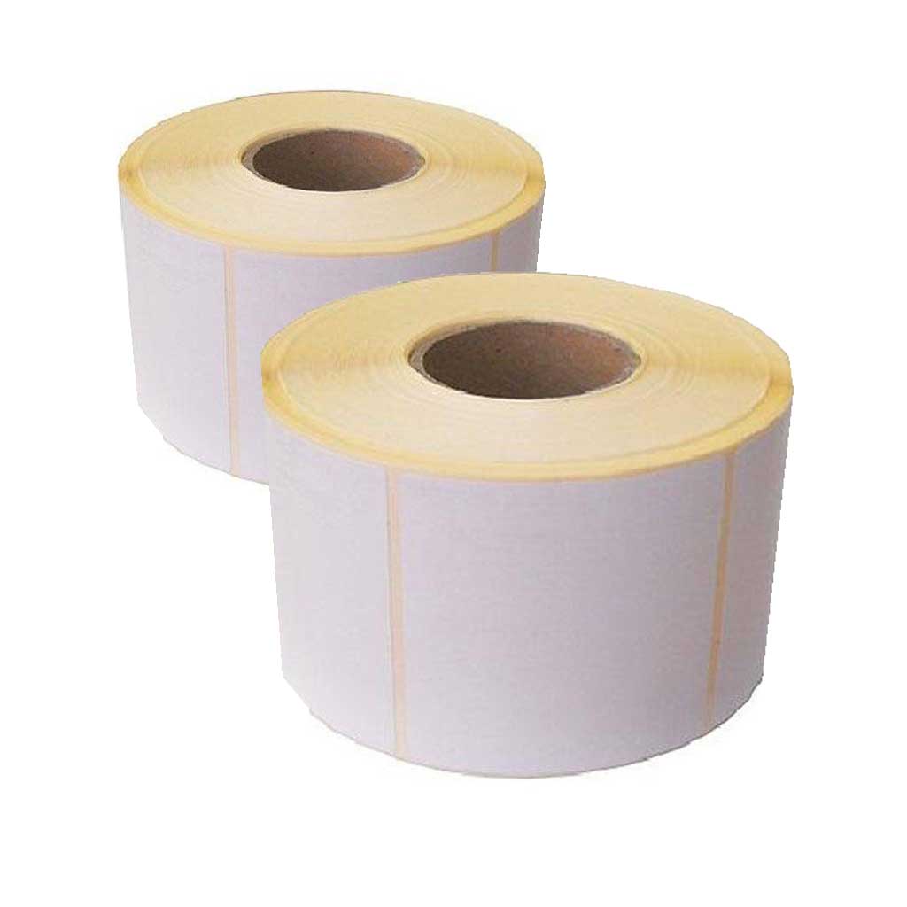 لیبل بارکد پستی 50 در 55 با کاغذ بردار شیب